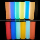 Diy Glow In The Dark Self Adhesive Vinyl A4 Sheet Sign Making Sticker Colorful