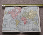 Up Rr Pocket World Atlas Wwii Ww2 Era Union Pacific Railroad Booklet Book Ry War