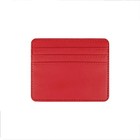 Slim Pu Leather Card Holder Wallet Multi Slot Credit Id Bank Card Case