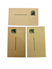 3 Vintage Shell Lubrication Oil Change Reminder Postcards
