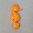 Orange Plastic Seahorse Beach Pool Bath Water Toy