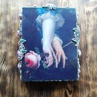 Memory Block In Sid Dickens Style Home Interior Design Hands Pierced By A Rose