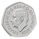 2026 50p Coin 60 Years Of Star Trek - Live Long And Prosper - Spock - Royal Mint