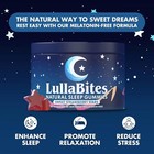1-5 Bottles Lullabites Natural Sleep Gummies Strawberry Stars Flavor 60 Gummies