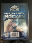 2026 Leaf Metal Hockey Factory Sealed 3 Card Hobby Box