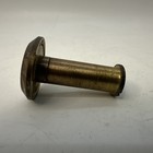 Vintage Adjustable Patina Brass Door Peephole Free Shipping