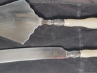 Slah Wedding Party Cake Set Knife Pie Server Stainless Steel Faux Pearl Handles
