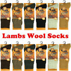 6 Pairs Men s Winter Warm Merino Lamb Wool  Boots Thermal Crew Socks Size 10-13