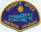 Montrose County Colorado Police Patch Lot 10 Police Patches Sheriff Police Patch