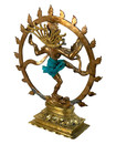 Vtg Antique Indian Bronze brass Figure Of Shiva As Lord Of Dance Shiva Nataraja