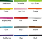 Adjustable Soft Puppy Id Collars - 15 Colors For Newborn Dogs And Cats