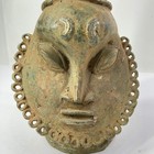 Benin Bronze Portrait Figure Nigeria