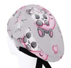 Scrub Hat  Scrub Cap  Surgery Caps  Surgical Hats Panda  Gray Animal Printed Cap