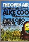 Alice Cooper     Rare Vintage Original 1975 Concert Poster Welcome To My Nightmare