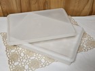 Vintage Tupperware 290-2 Sheer Cake Keeper 9 x13 x3  Rectangular Container W lid