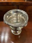Handy Old Silver Georgian Urn Floral Arrangement Vase - No Mono Personalization