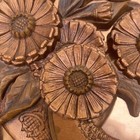 Vintage Retro Mid Century Copper Craft Guild 3d Framed Art Mcm Wall Hanging Deco