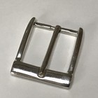 Bandera 925 Sterling Silver 1 20    Plain Squared Western Belt Buckle 26 6g