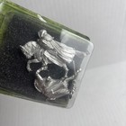 Lotr Lord Of The Rings Mounted Ringwraith - Sealed In Blister Gw - Metal 