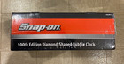 Snap-on 100th Anniversary 22  Diamond Shaped Bubble Clock New In Box