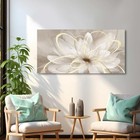 Canvas Wall Art For Bedroom flowers Canvas Pictures modern Home 20 x40 x1 Gold