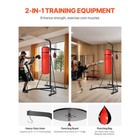Uimoso 2 In 1 Heavy Duty Punching Bag Frame Boxing Punching Fitness Stand Steel
