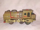 Vintage Tin Toy Friction Power Royal Express Train Engine C55 Bc Japan Box 1950