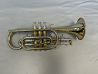 Quality Getzen 300 Series Cornet W  Shepard s Crook Elkhorn  Wis    Mpiece  case