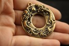 4 3 Cm China Brass Pendant Brass Feng Shui Dragon Pendant Dragon Necklace Amulet