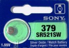 Murata   Sony 379 Sr521sw  5 Piece  Sr521 379 Watch Battery Us Seller 