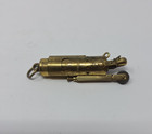 Vintage Harley-davidson Wwi Trench Lighter - Solid Brass - 1989 - Bar And Shield