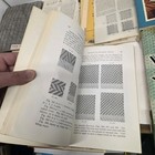 Vintage 1950-60s Warp   Weft Weaving Booklet Lot Of 70    Weaving Book Lot
