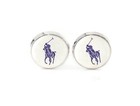 Ralph Lauren Purple Polo Cufflinks