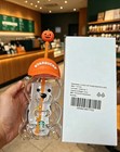 Halloween Starbucks Bearista Bear Cup Tumblers With Pumpkin Topper Baseball Cap