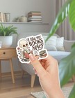 Book Lover Die Cut Vinyl Stickers Set Scrapbooking Laptop Waterbottle