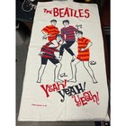 Beatles Rare 1964 Colorful    yeah  Yeah  Yeah     Beach Towel