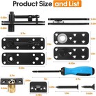 Pivot Hinge Kit For Murphy Door  Hidden Door Hinge Hardware Kit  570 Lbs