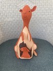 Vtg Old Winnie The Pooh Agnes Brush Stuffed Animal Disney Antique Kanga Roo Doll
