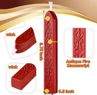 12 Pack Sealing Wax Sticks With Wicks Antique Stamp Wax Craft Letter Seal