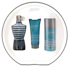 Jean Paul Gaultier Le Male 4 2 Edt Spray  2 5 S gel  5 1 Deo Spray New Men s Set