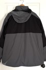 Columbia Heavy Coat Mens Sz Xxl Black Gray Interchange Omni-heat Winter Skiing