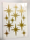 Gold Star Wall Decals Stickers For Adult Bedroom Girls Kids Room Decor gold