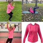 Women s Active Casual Thin Cotton Zip Up Hoodie Jacket