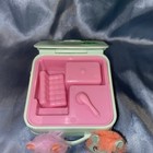 Little Live Pets Scruff Surprise Vet Rescue Dog Family In Case Pink Purple Hair