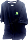 John Deere Men s Embroidered Vintage Logo T-shirt Black Crew Neck Green Logo Nwt