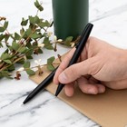 Richmond Ballpoint Pen And Pencil Set In Matte Black   Personalized Engraved Gif