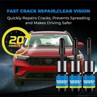 Windshield Crack Repair Kit 3 Bottles Nano Quick And Efficiency Glass Repair    