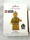 2019 Hallmark Keepsake Lego Star Wars Ornaments C-3po   R2d2