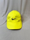 Nike Featherlight Dri-fit Neon Yellow Adjustable Running Nike Hat