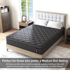 10  12  14  Gel Memory Foam Mattress Twin Full Queen King Hybrid Spring In A Box